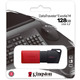 USB Flash Kingston 128GB USB 3.2 Gen 1 DataTraveler Exodia M Black/Red, Retail