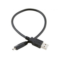 Кабель Atcom USB - micro USB V 2.0 (M/M), 0.8 м, чорний (9174) пакет