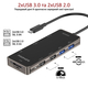 Концентратор USB Promate PrimeHub USB-C Grey (primehub-go.grey)