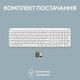 Клавиатура беспроводная Logitech Signature Slim K950 US OffWhite USB (920-012466)