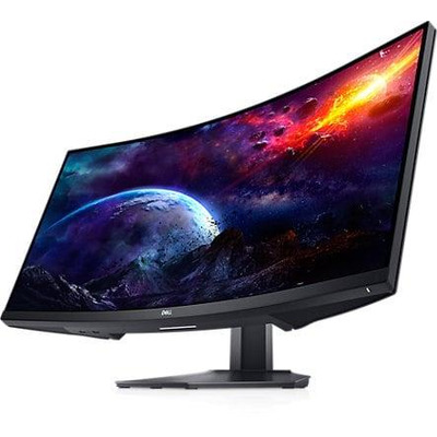 Монітор DELL 34" S3422DWG 2xHDMI, DP, USB, Audio, VA, 3440x1440, 21:9, 144Hz, 1ms, CURVED, FreeSync, HDR400