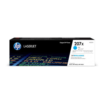 Картридж HP 207X CLJ M282/M283, M255dw/M255nw Cyan (2450 стор)