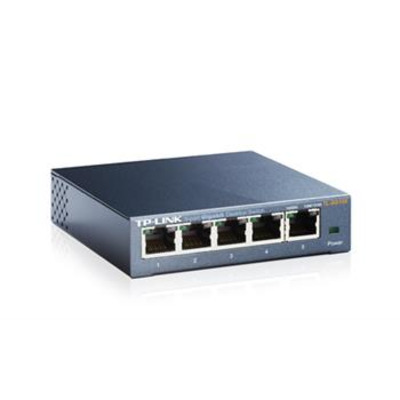 Коммутатор TP-Link TL-SG105 (5хGE, настольный, металл)