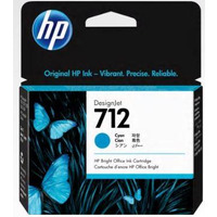 Картридж HP No.712 DesignJet T230/T630 Cyan 29ml