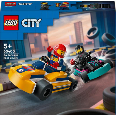 Конструктор LEGO City Картинг и гонщики