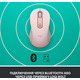 Мышь беспроводная Logitech Signature M650 Rose (910-006254)