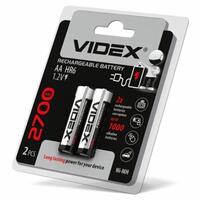 Аккумулятор Videx AA/HR06 2700 mAh BL 2шт