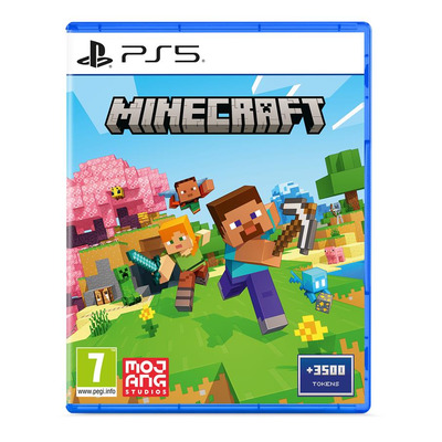 Игра Minecraft для Sony PlayStation 5, Russian version, Blu-ray (5056635611741)