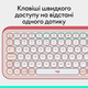 Клавиатура беспроводная Logitech Pop Icon Keys Rose (920-013073)