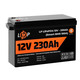 Аккумуляторная батарея LogicPower 12V 230 AH (2944Wh) Smart BT для ИБП (BMS 150A/75А) LiFePO4