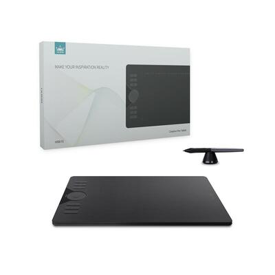 Графічний планшет Huion 10"x6.25" HS610, microUSB, чорний