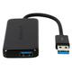 Концентратор USB3.0 Transcend HUB2 (TS-HUB2K) Black 4хUSB3.0