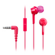 Panasonic Наушники RP-TCM115GCP In-ear Mic Pink