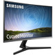 Монiтор Samsung 27" Curved C27R500 (LC27R500FHIXCI) VA Dark Gray