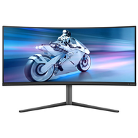 Монiтор TFT PHILIPS 34" Evnia 34M2C6500/00 QD-OLED Curved WQHD 175Hz HDMI DP USB HAS