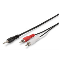 Digitus Stereo Cable (jack 3.5мм-M/RCA-Mx2) [Stereo Cable 5м (jack 3.5мм-M/RCA-Mx2)]