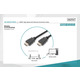 Digitus Кабель HDMI High speed+Ethernet (AM/AM) 5m, black