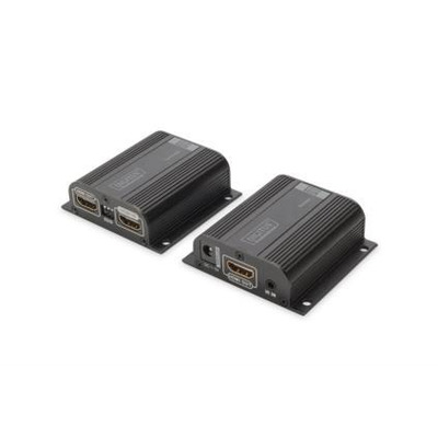 Подовжувач DIGITUS HDMI extender over UTP 50м, чорний