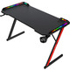 Стол игровой XTRIKE ME DK-05 Gaming Desk RGB Llight, Black 110x60x74мм.