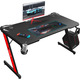 Стол игровой XTRIKE ME DK-02 Gaming Desk, Black 110x60x74мм.