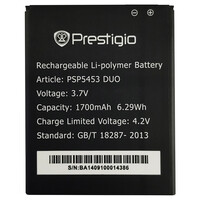 Акумулятор Original Prestigio MultiPhone PAP 5453 DUO, PSР 5453 (1700 mAh)