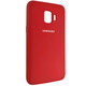 Чохол Silicone Case for Samsung J260 Red (14)