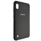 Чохол Silicone Case for Samsung A10 Black (18)