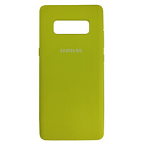 Чохол Silicone Case for Samsung Note 8 Sun Yellow (43)