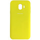 Чехол Silicone Case для Samsung J400 Yellow (4)