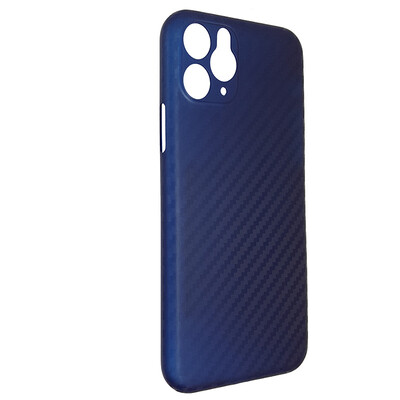 Чехол Anyland Carbon Ultra thin для Apple iPhone 11 Pro Blue