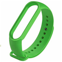 Ремешок для фитнеса браслета Mi Band 5/6 (Silicone) Green