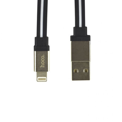 Кабель Hoco U103 Magnetic absorption charging data cable for Lightning Black