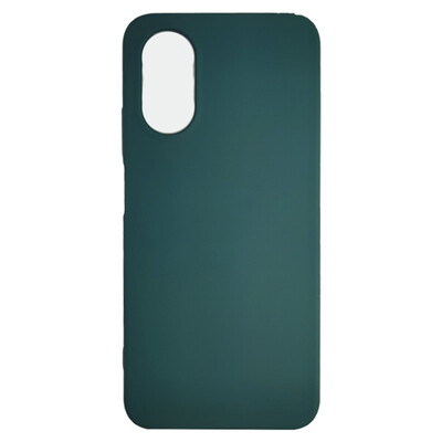 Чехол Silicone Case для Oppo A17 Dark Green