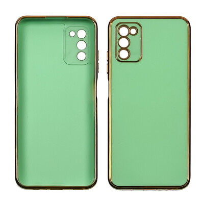 Чохол Glossy Color для Samsung A037 A03S Light Green