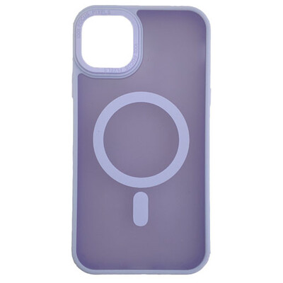 Чехол Stiff Cover Colorful Matte with Magsafe iPhone 13 Light Violet