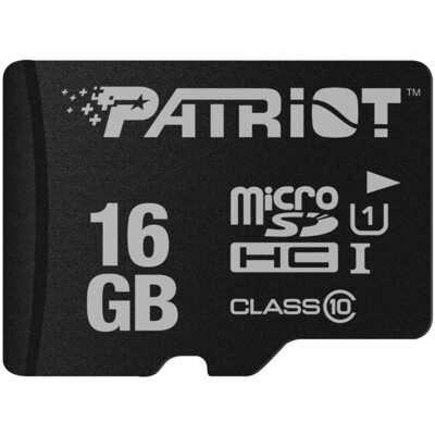 Карта пам'яті Patriot LX Series 16Gb microSDHC (UHS-1) class 10