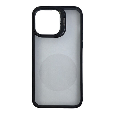 Чехол Defense Case Camera Stand with Camera Glass iPhone 15 Plus Black