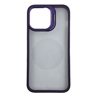 Чехол Defense Case Camera Stand with Camera Glass iPhone 15 Plus Purple