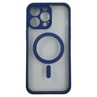 Чехол Transparante Case with MagSafe для iPhone 12 Pro Blue