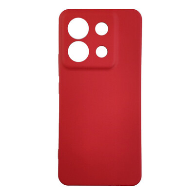 Чехол Silicone Case для Xiaomi Redmi Note 13 Pro 5G Red