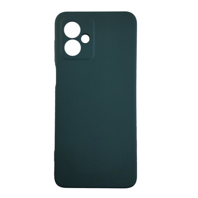 Чехол Silicone Case для Motorola G14 Dark Green