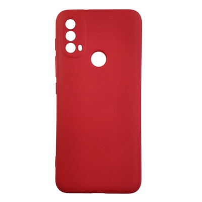 Чехол Silicone Case для Motorola E40 Red