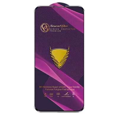 Защитное стекло Golden Armor для iPhone 15 (0,4mm) Black