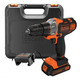 Многофункциональный инструмент Black&Decker MT218K 18V, 20.9Нм, Li-ion.