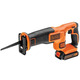 Шабельна пила Black&Decker BDCR18 акум, Li-Ion 18V, 3000хід/хв.