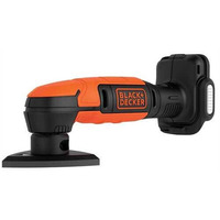 Вібраційна шліфмашина Black&Decker BDCDS12N акум., 12В, 92x92х92мм