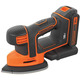 Вібраційна шліфмашина Black&Decker BDCDS18 акум., 18 В, 110 мм