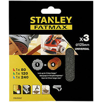 Сетки шлифовальные Stanley STA39267 для KA198, KA199, KA191, 125 мм