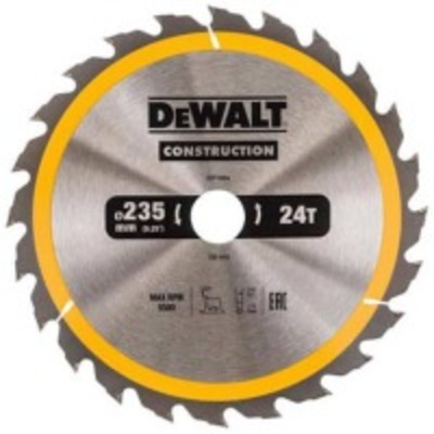 Акс.інстр DeWALT Диск пильний, 235х30мм, 24 зубів