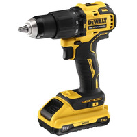 Дрель-шуруповерт аккумуляторная бесщёточная ударная DeWALT DCD709D2T